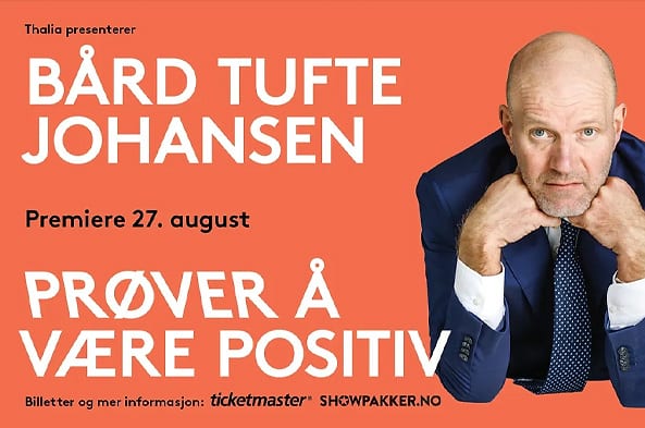 Bård Tufte Johansen - Prøver å være positiv
