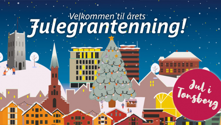 Fakkeltog og julegrantenning
