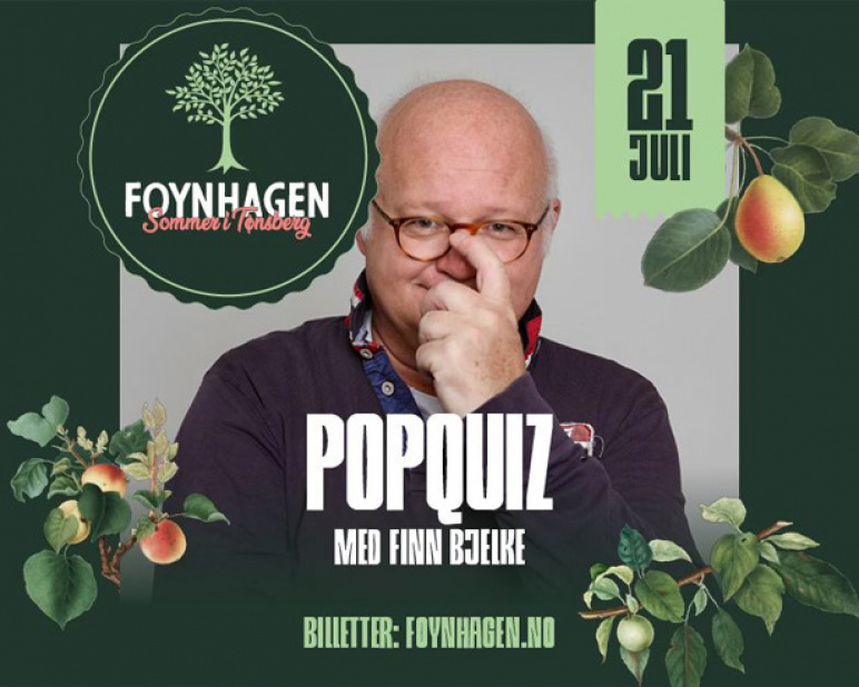 Finn Bjelkes pop quiz