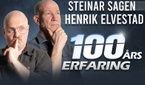 Steinar Sagen og Henrik Elvestad – 100års erfaring