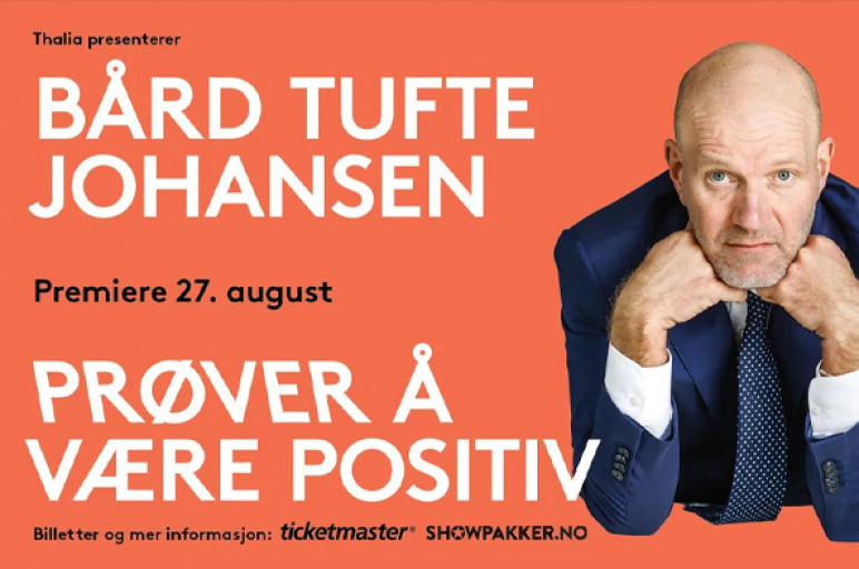 Bård Tufte Johansen - Prøver å være positiv